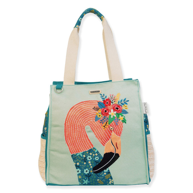 sun n sand Flamingo Jewel Shoulder Tote | JB180