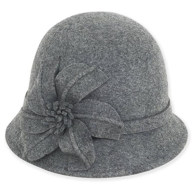 sun n sand Foliage Wool Felt Cloche