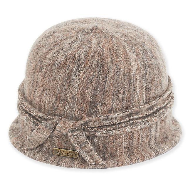 sun n sand Ginger Wool Felt Cloche