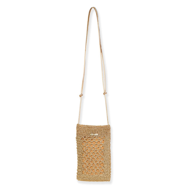 sun n sand Gold Polyester Crossbody | CE6721 B