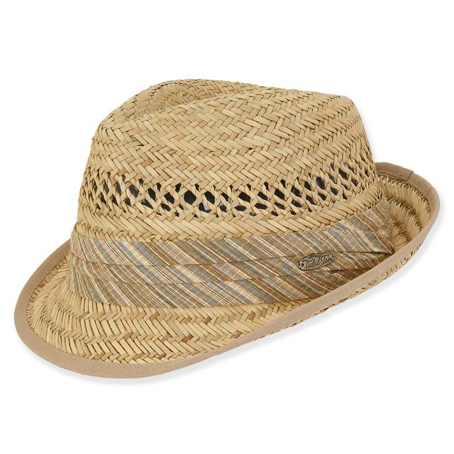 sun n sand Jack | Men's Rush Straw Fedora | HTT1173