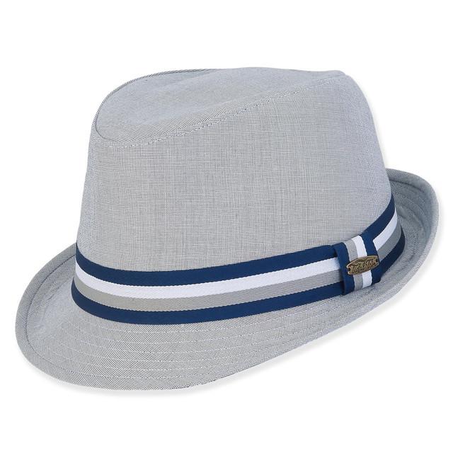 sun n sand Jayden | Men's Cotton Fedora Hat | HTT1176