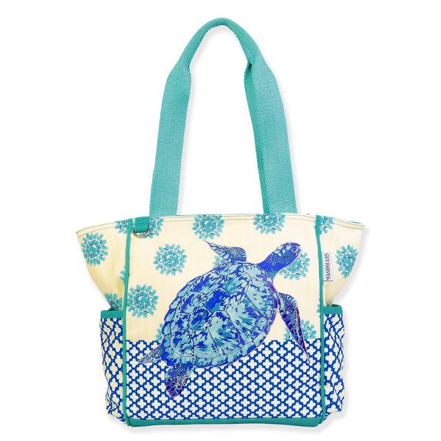 sun n sand Jewel And Gem Turtle Medium Tote | GH5432