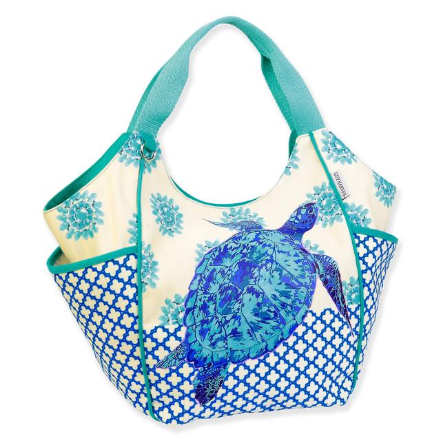 Sun N Sand Jewel And Gem Turtle Scoop Tote | GH5430