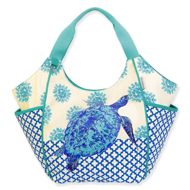 sun n sand Jewel And Gem Turtle Scoop Tote | GH5430