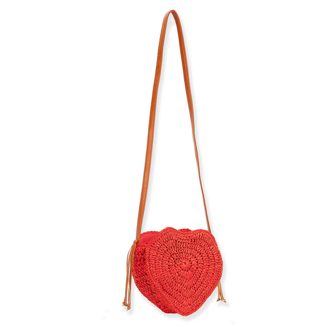 Sun N Sand Lovey | Heart Crochet Crossbody | CE6534