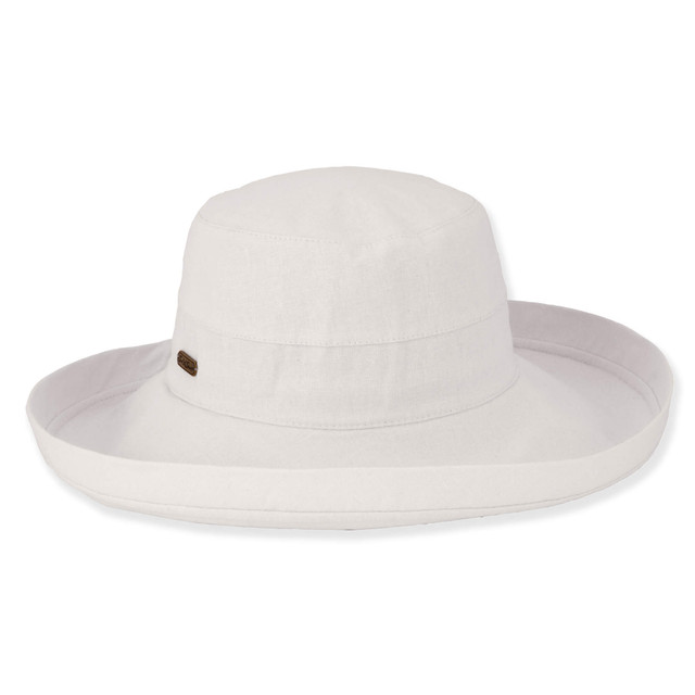 Sun N Sand Maeve | Women's Linen Up-brim Hat | HH3169