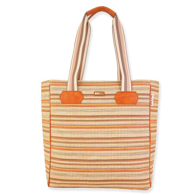 sun n sand Maisie | Poly Straw Shoulder Tote | CE6580
