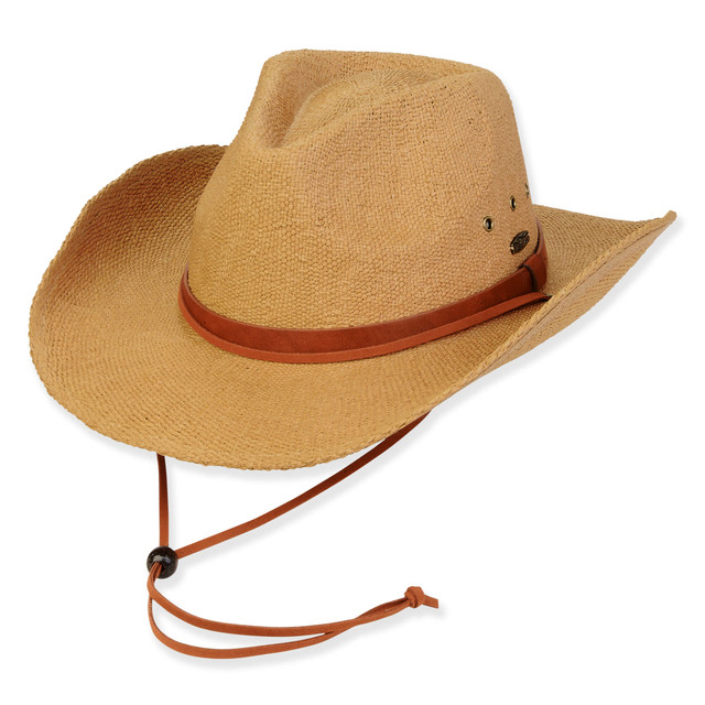 sun n sand Men's Hats | Tan Toyo Western Brim 3.5
