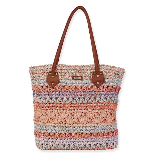 sun n sand Mint Paper Straw Handbag | CE6654 B