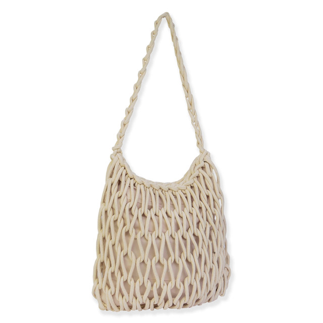 Sun N Sand Natural Cotton Handbag | CE6649 A