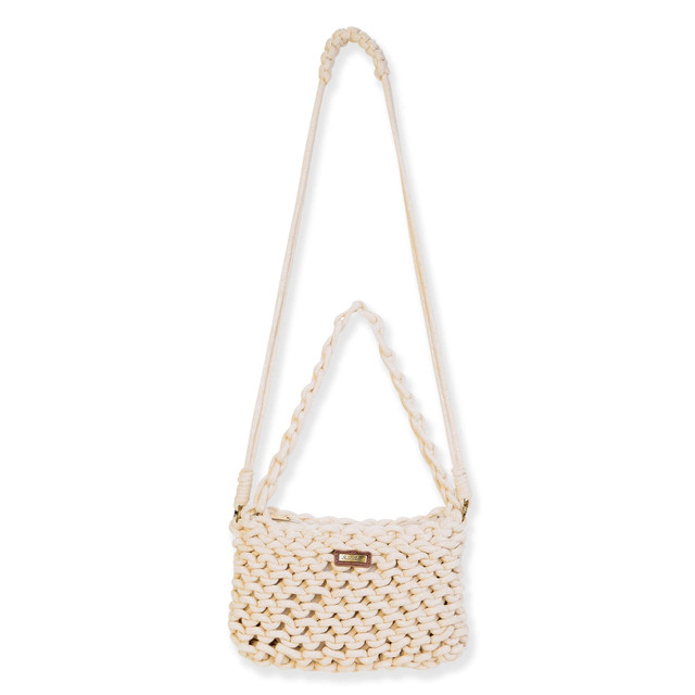 sun n sand Natural Cotton Rope Crossbody | CE6715 A
