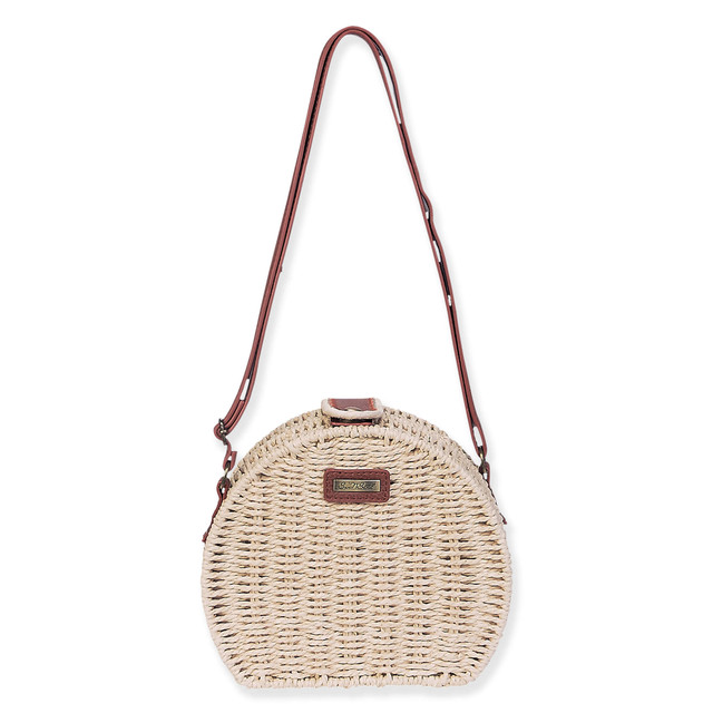 sun n sand Natural Paper Straw Crossbody | CE6647 A