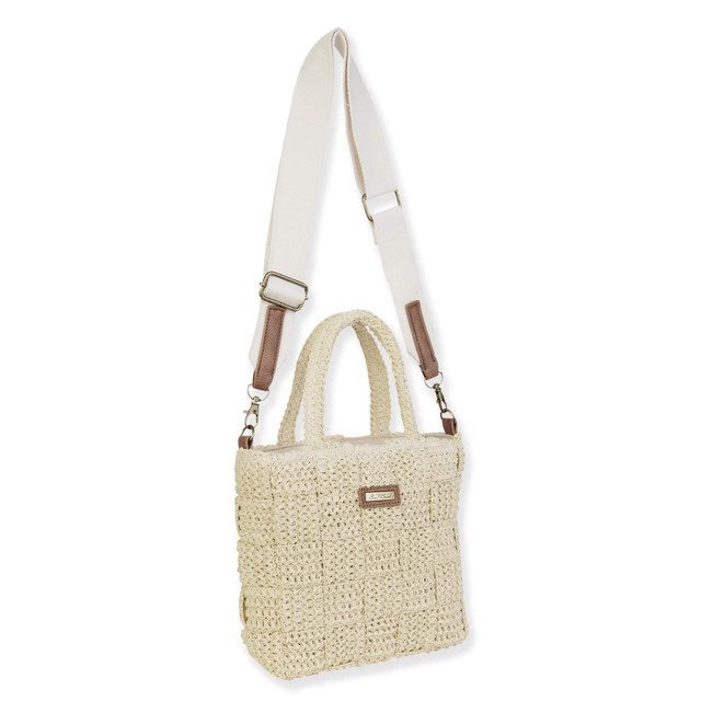 sun n sand Natural Paper Straw Crossbody | CE6709 A