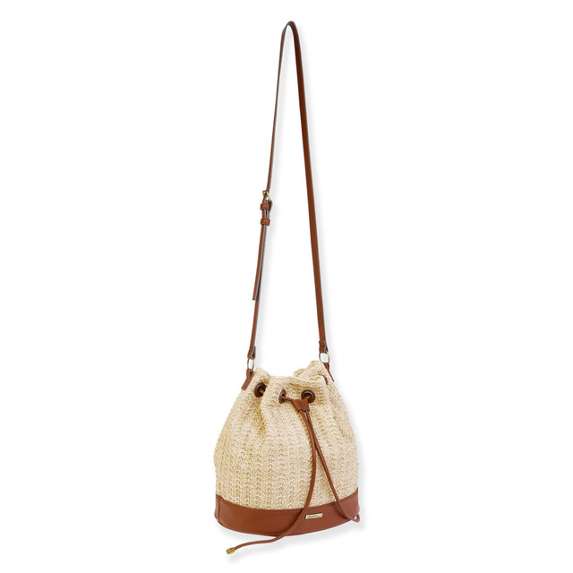 Sun N Sand Natural Poly Straw Crossbody | CE6631 A