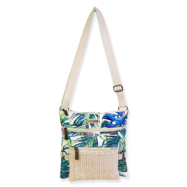 sun n sand Neutral Palm Crossbody | PB9701