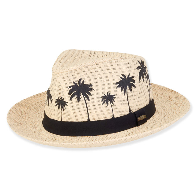 sun n sand Noah | Men's Paper Straw Fedora | HCJ425