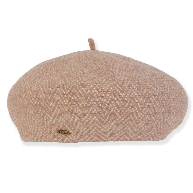 Sun N Sand Saffron | Women's Soft Wool Beret | AD1626