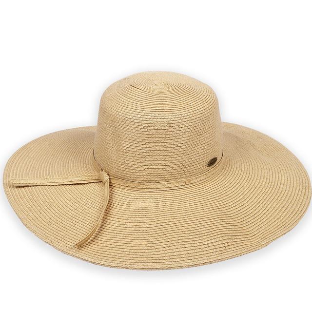 sun n sand Santa Monica | HH1003 | Paper Braid Floppy