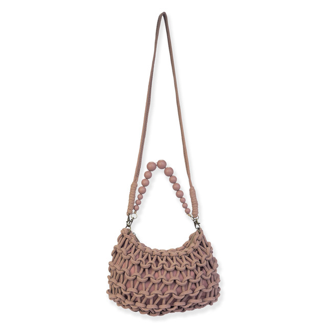 sun n sand Tan Cotton Shoulder Tote | CE6648 B