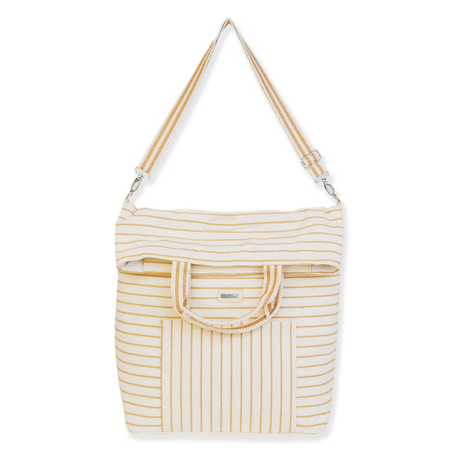 sun n sand Tan Polyester Shoulder Tote | CE6727 A