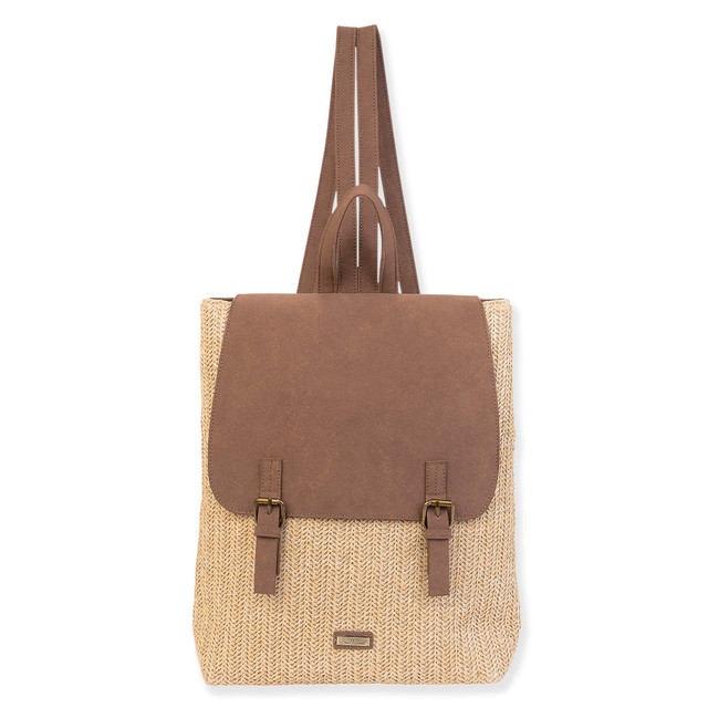 sun n sand Tan PP Backpack | CE6670 B