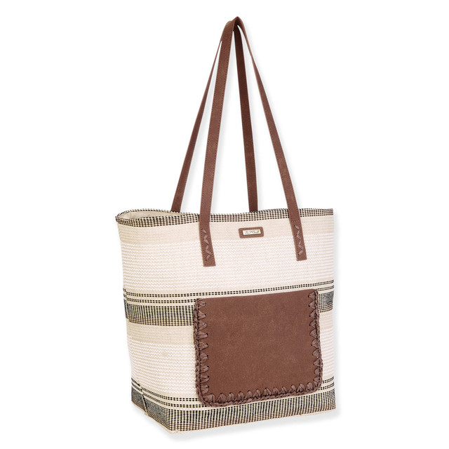 Sun N Sand Tan PP Shoulder Tote | CE6668 B