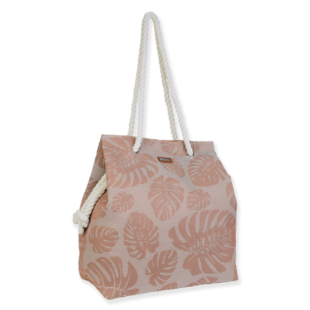 Sun N Sand Tan PP Straw Gap Tote | CE6737 A