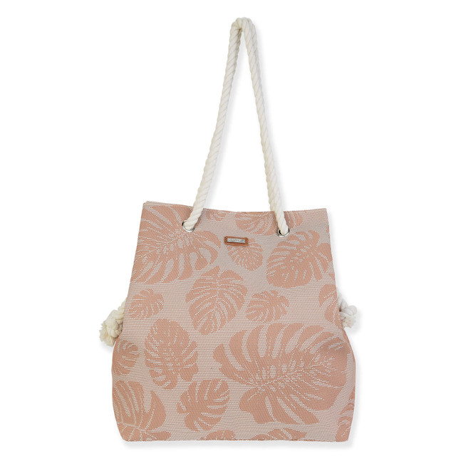 sun n sand Tan PP Straw Gap Tote | CE6737 A