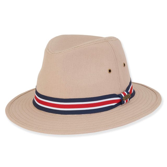 sun n sand Thomas | Men's Cotton Fedora Hat | HTT1184