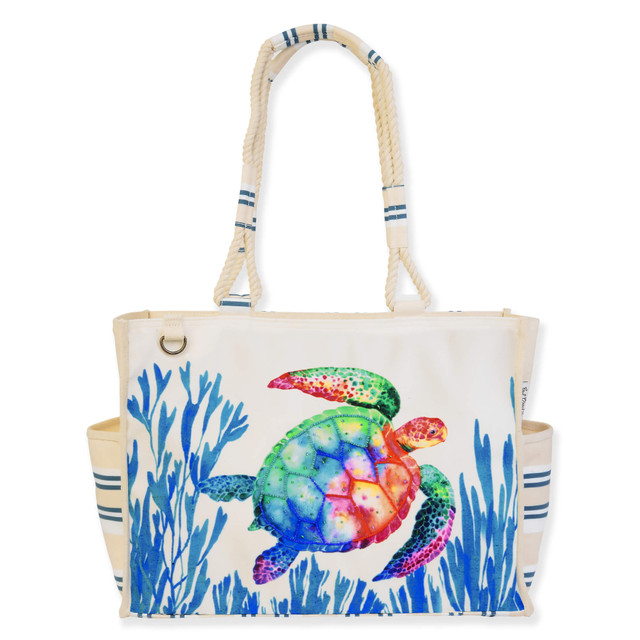 sun n sand Tortola Turtle Shoulder Tote | PB9710