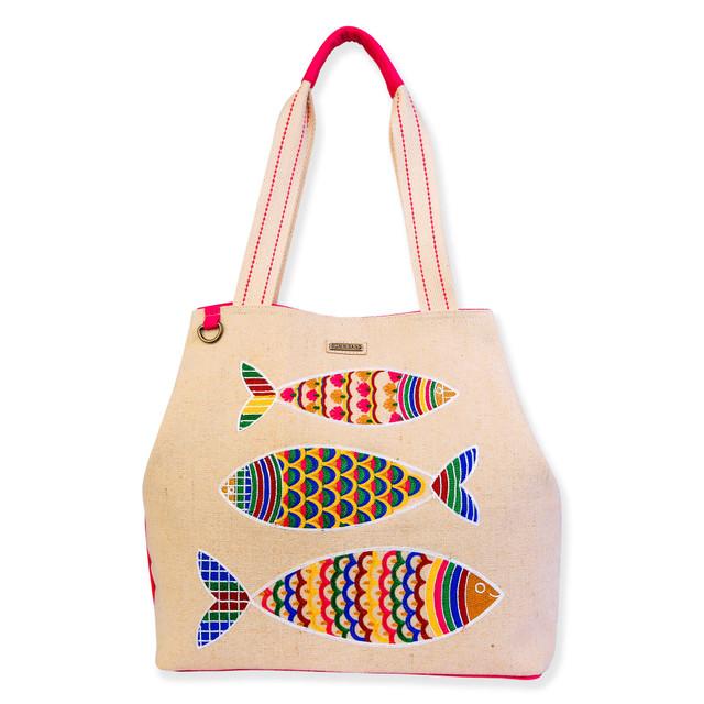sun n sand Tri Fish Gap Tote | SNS6890