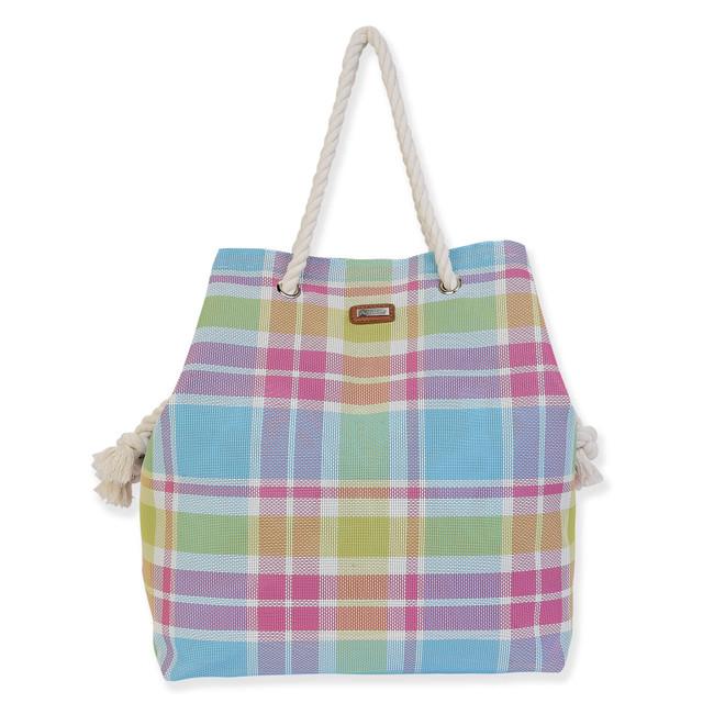 sun n sand Turquoise PP Gap Tote | CE6661 A