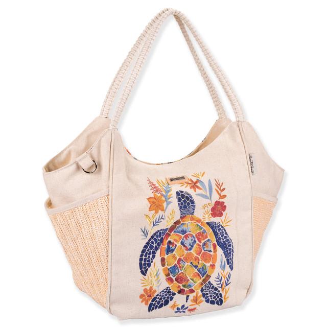 sun n sand Turtle Mania - Scoop Tote - MHS040