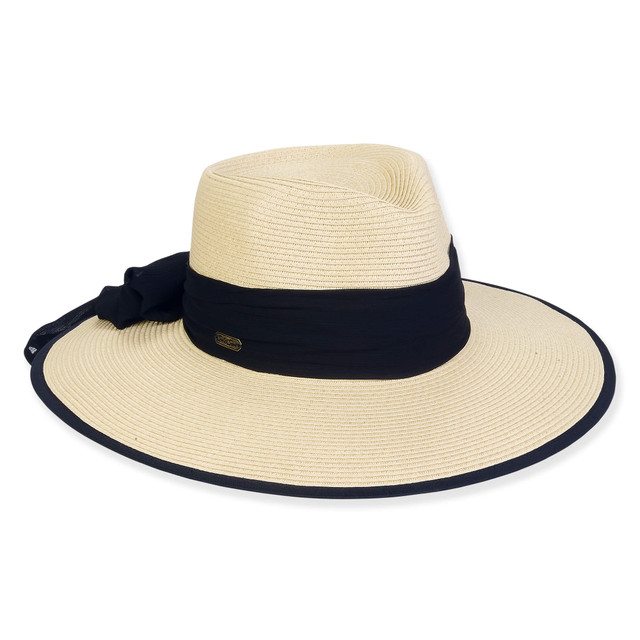 sun n sand Women's Beige Paperbraid Safari Brim 4