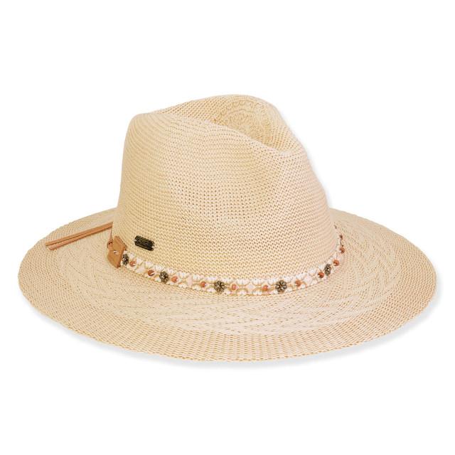 sun n sand Women's Beige Polyester Safari Brim 3