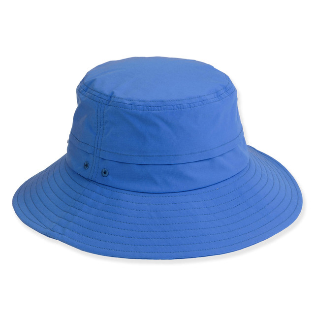 sun n sand Women's Blue Polyester Boonie Brim 3
