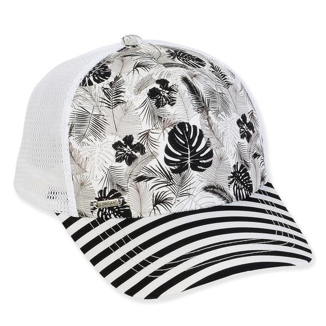 sun n sand Women's Frawn Poly Trucker Cap Brim 3