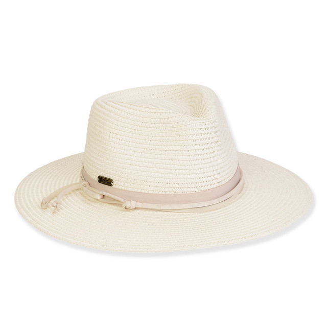 sun n sand Women's Ivory Paperbraid Safari Brim 3