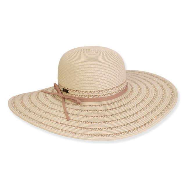 sun n sand Women's Natural Paperbraid Floppy 5