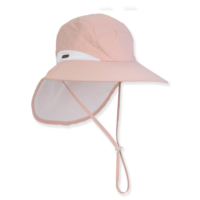 sun n sand Women's Rose Nylon Floppy Brim 4