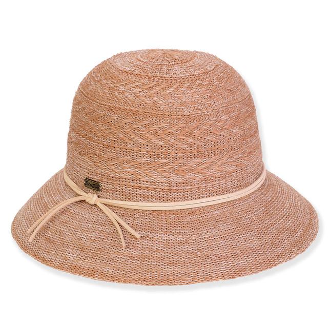 sun n sand Women's Tan Polyester Bucket Brim 2.5