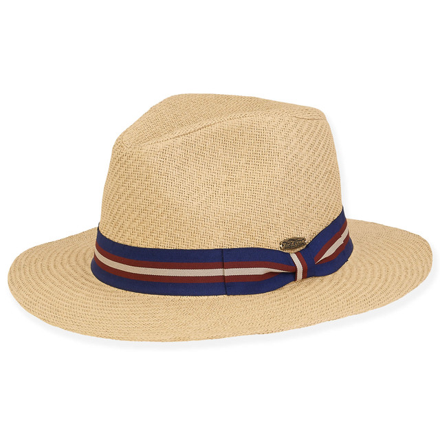 sun n sand Takamaka | Men's Paper Straw Fedora Hat | HTT1120