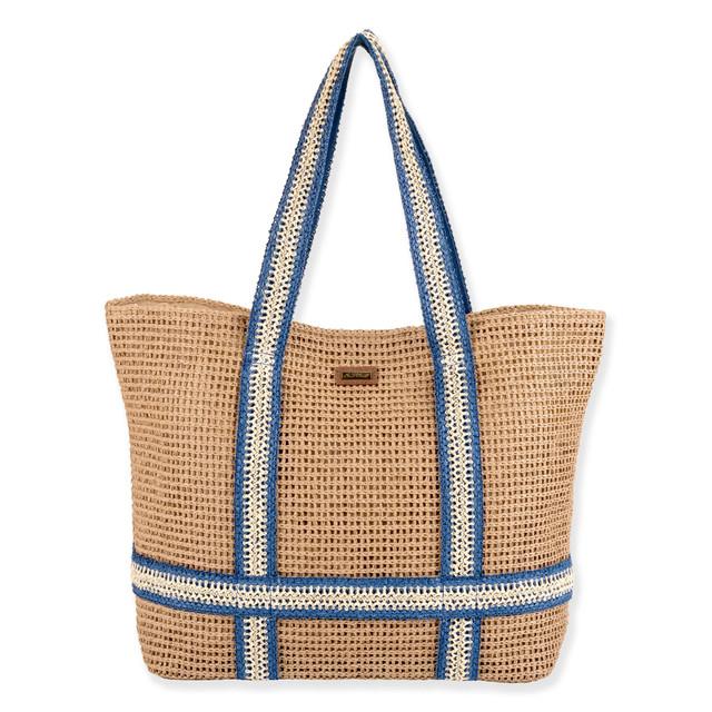 Sun N Sand Thistle Breeze | Shoulder Tote With Hat Carrier | Sun N Sand | CE6826 | Hat Prop - NOT INCLUDED