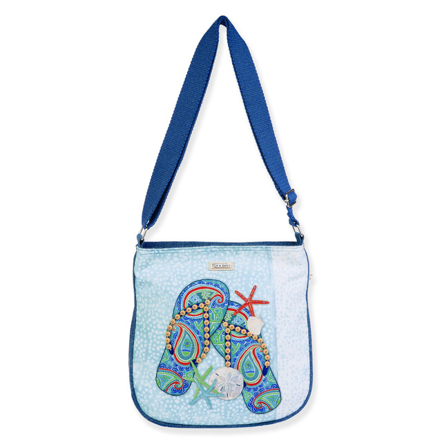 sun n sand Tropical Flip Flop Medium Crossbody | SD4791