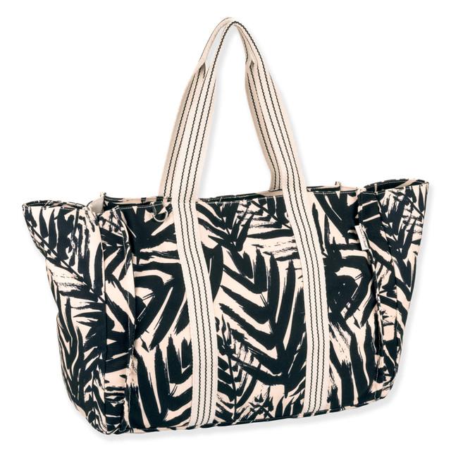 sun n sand Two Tone Palm | Oversized Tote | Sun N Sand | SNS7150