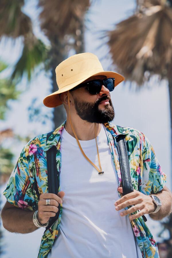 Sun N Sand Valette | Men's Poly Boonie Hat | HTT1084 | Tidal Tom