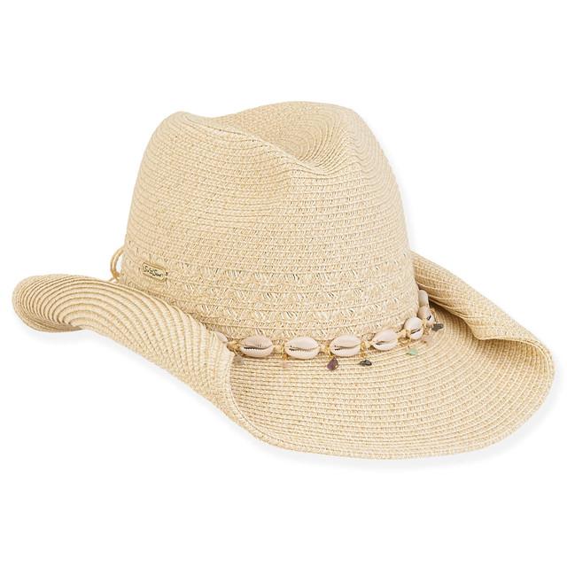 sun n sand Vanua | Women's Paper Straw Western Hat | HH2940