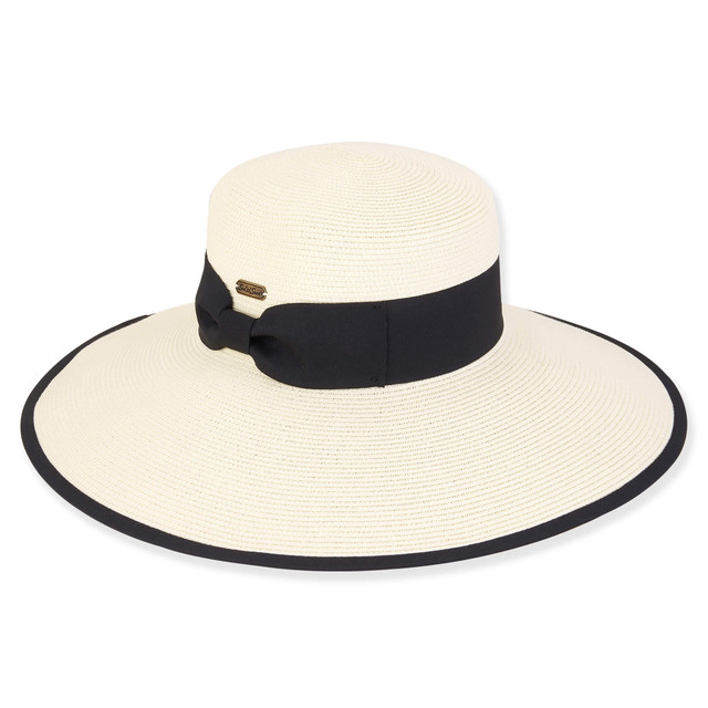 Sun N Sand Vela | Women's Paper Braid Floppy Hat | HH3073