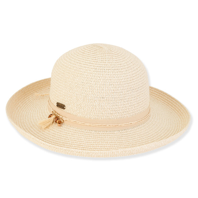 Sun N Sand Vera | Women's Paper Braid Up Brim Hat | HH3099